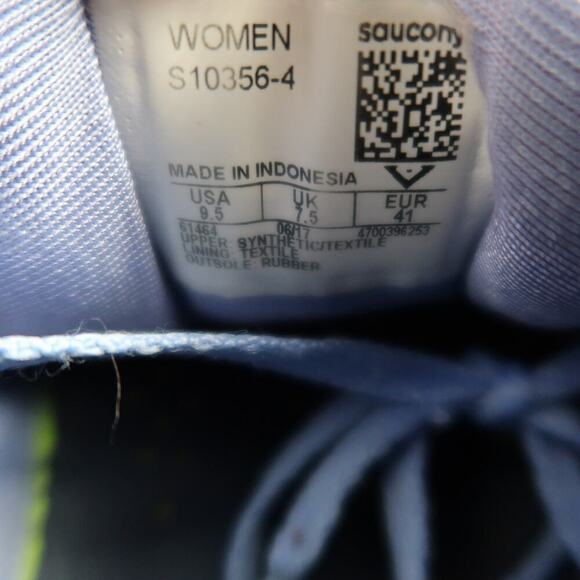 Saucony Shoes Womens 9.5 Athletic Trainer Running Kinvara 8 Sneaker Blue Sport - Picture 11 of 11